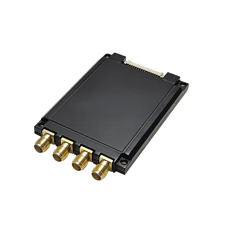 UHF RFID modul 865-928MHz RFID Reader Multi-tag Teading empat port jarak jauh tertanam Impinj R2000 Chip