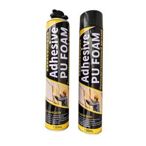 <span class=keywords><strong>Colle</strong></span> de construction micro-moussante en mousse adhésive de polyuréthane (<span class=keywords><strong>PU</strong></span>) à haute viscosité pour le collage de panneaux isolants muraux - Product Image 2