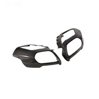 Jupes d'angle avant et arrière en fibre de carbone sèche de style OEM modifié, jupes latérales, abat-jour et kit de diffuseur arrière pour Ferrari 812