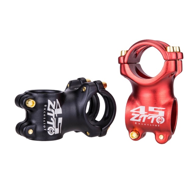 Mountain Bike Handlebars Road Bike Stem 7 Degrees 31.8*45mm Stem Riser