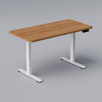 Bureau de travail au design moderne avec cadre en acier inoxydable à moteur unique, table élévatrice électrique de haute qualité pour chambre à coucher, bureau, immeuble