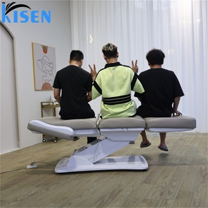 Kisen Wholesale Price Modern <b>Electric</b> Beauty Bed Multifunctional Lifting Tattoo Chair Facial Treatment Lash Bed for Salon Spa - Product Image 5