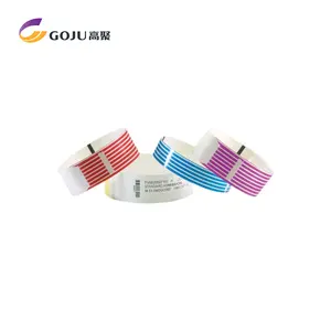 Ce Goedgekeurd Medische Direct Thermal Printing Polsbandje Aangepaste Armband Polsbandjes Ziekenhuis Polsbandjes Voor Patiënten