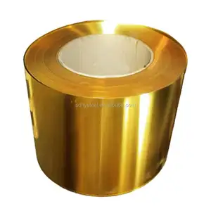 Nhà Máy Giá H70 C2600 C2680 C2700 Cuzn37 10 Mét Rolls Copper Brass Strip