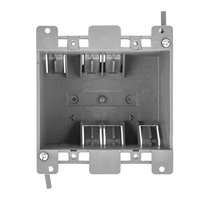 Caja de salida eléctrica de trabajo antiguo de 2 bandas, caja de conexiones de plástico <span class=keywords><strong>para</strong></span> interruptores, caja de salida de 25 pulgadas cúbicas - Product Image 5