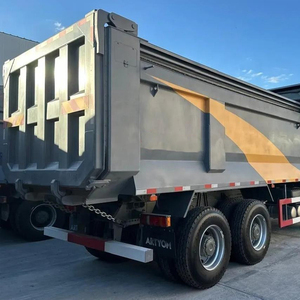 Camión Volquete Howo 371, Nuevo, Marca China, 40 Toneladas, 6x4, 10 Ruedas, Motor Weichai de 400HP, para Construcción, Usado, con Volante a la Derecha - Product Image 5