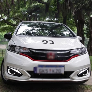 ไฟเดย์ไลท์ LED TYPY สำหรับรถยนต์ฮอนด้า ฟิต แจ๊ส ปี 2018-2020 อุปกรณ์ตกแต่งรถยนต์ในเอเชีย กันน้ำ ไฟ DRL ไฟตัดหมอก 2 ชิ้น - Product Image 6