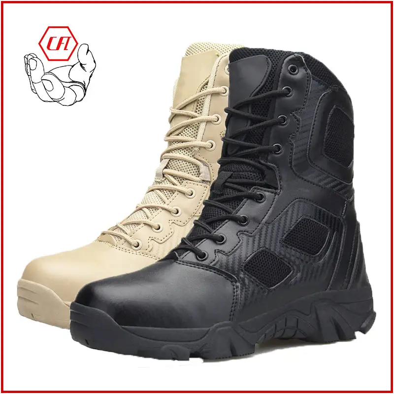 Industrial Hot Selling High End Genuine Leather Footwear CE S1P S3 Safety Shoes Work Boots