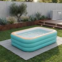 Tissu non tissé protecteur en feutre pour sous-couche de liner de piscine, polaire anti-perforation pour piscines enterrées et hors sol