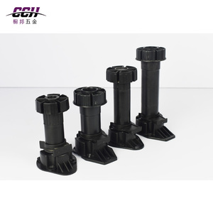 PVC 150MM Plinth Leveling Feet Leg for Kitchen Cabinet Plastic Adjustable Height Cabinet Legs