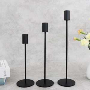 Simple Home Vintage Iron Candlestick Holder Eco-friendly Decoration for Candlelight Dinner Romantic Table Decorations - Product Image 5