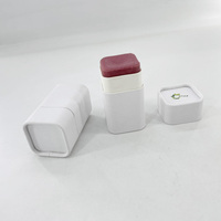 6g/15g/30g/50g/75g finition personnalisée mat carré push up emballage cosmétique vide déodorant bâton conteneur