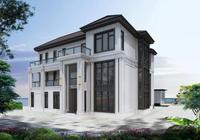 Maison prédécoupée en bois, design moderne, maison à deux étages, prédestinée, 2020