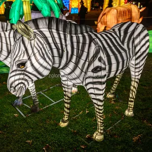 Outdoor Dieren Park Hoge Kwaliteit Dier Zijde Lantaarn Festival Kunstmatige Te Koop