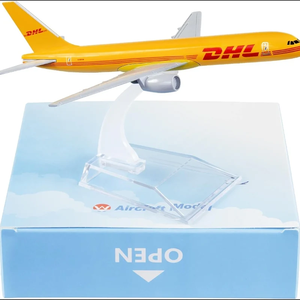 <b>D</b> H L B757 Cargo Aeroplane Diecast Metal <b>Model</b> Aircraft 16 CM Detailed Aviation Collectible Freight Jet Toy Plane for Kids - Product Image 2