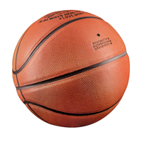 Cuir composite hygroscopique personnalisé avec logo gravé en relief pour fille basketball