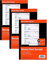 Carnet de reçus autocopiants 3 plis, carnet de factures personnalisé, modèle de facture, carnet de factures triplicates, bloc de commandes, bloc de reçus