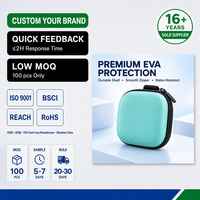 Étui rigide pour câbles, organiseur EDC, pochette de voyage pour gadgets, chargeur USB C, câble, clé USB, sac de rangement pour électronique, vente en gros