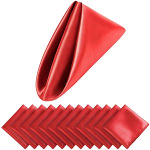 Polyester cao cấp Khăn Ăn tiệc bảng vuông khăn ăn nhà hàng vải đám cưới Khăn trải bàn ăn tối khăn ăn vải - Product Image 4