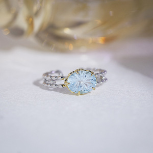 <span class=keywords><strong>Anillo</strong></span> <span class=keywords><strong>de</strong></span> novia <span class=keywords><strong>de</strong></span> plata esterlina entero abierto DISEÑO <span class=keywords><strong>DE</strong></span> seigong <span class=keywords><strong>de</strong></span> cristal amarillo <span class=keywords><strong>de</strong></span> Topacio azul natural tallado a <span class=keywords><strong>mano</strong></span> - Product Image 3