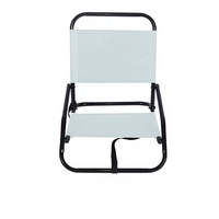 Chaise de plage pliante portable moderne et minimaliste en tissu Oxford 600D avec structure en acier, pour usage extérieur, vente en gros, directement de l'usine