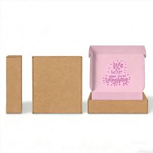Attractive Price Eco Clothing Mailer Box - Compostable Biodegradable Corrugated Packaging - Product Image 3