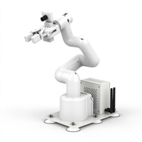 HT Yahboom 7 Axis Robotic Arm AI Vision ROS Robot Kompatibel Dengan Jetson Nano Orin NX Pemrograman Sumber Terbuka