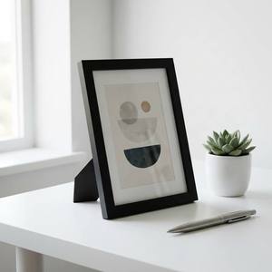 Hot-selling Creative Black MDF <strong>A3</strong> A4 Photo <strong>Frame</strong> <strong>for</strong> Abstract Art <strong>Prints</strong> and DIY Home Gallery - Product Image 4