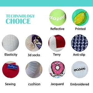 Quick Sample OEM Wholesale Custom Logo Novelty <strong>Socks</strong> Colorful <strong>Funky</strong> Patterned Cotton Novelty <strong>Socks</strong> Manufacturer <strong>for</strong> <strong>Men</strong> Women - Product Image 6