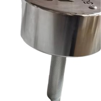 Haltères en acier chromé de haute qualité pour la salle de sport, ensemble d'haltères en acier chromé de 2,5 à 50 kg