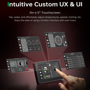 Original Brand Touch Screen 5'' Display Lab X1 P1 Plug&Play Custom UX&UI Multi-Printer/3D Wireless <b>Control</b> Touch - Product Image 5