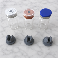 Flacon tubulaire pharmaceutique en verre borosilicate neutre de 7 ml, stérilisé avec bouchon en caoutchouc scellé pour injection pharmaceutique