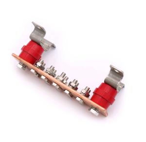 Barres omnibus en cuivre neutre à prix avantageux pour la distribution d'énergie électrique, haute conductivité, connexion aux appareils de mise à la terre - Product Image 3