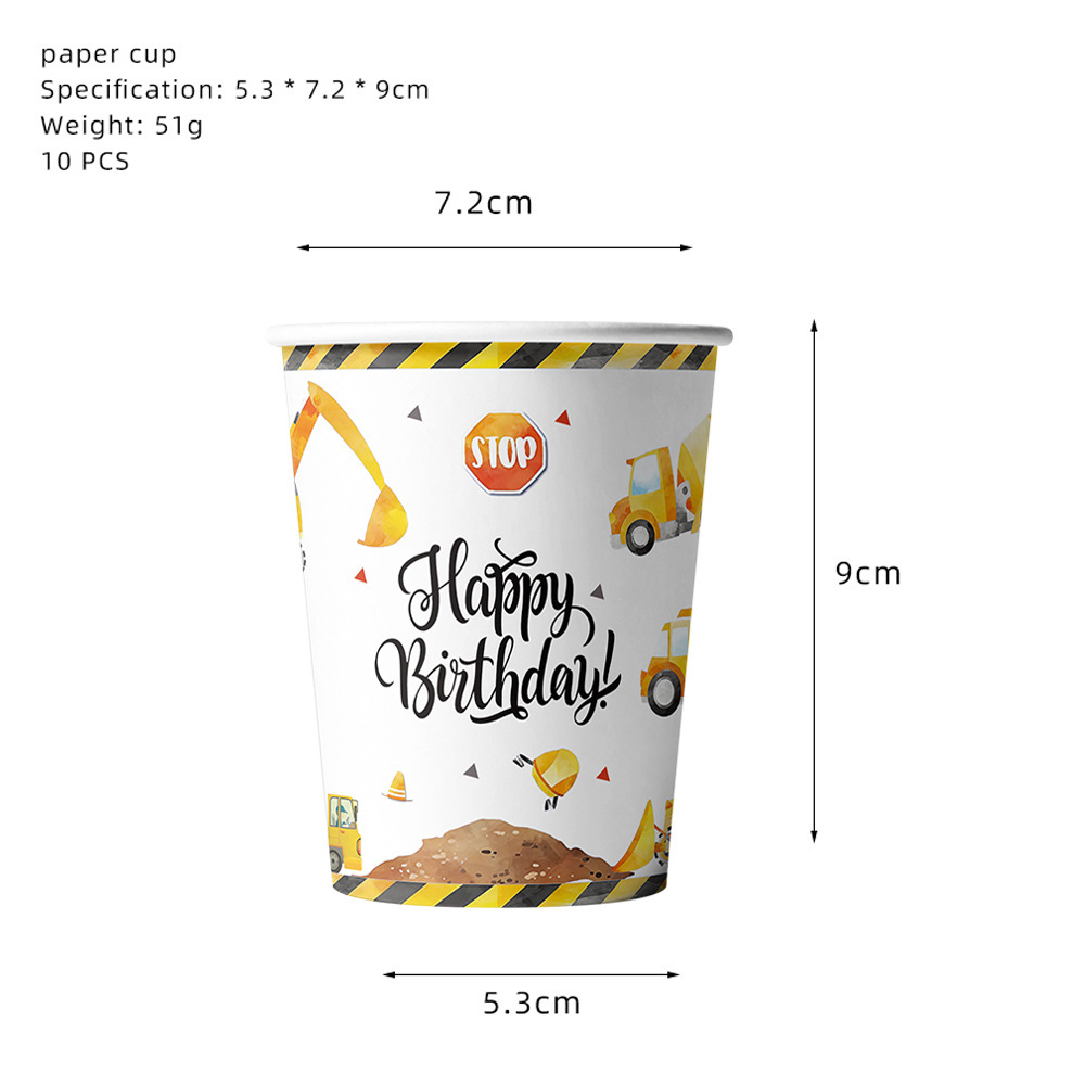 Colorful -10pcs paper cups