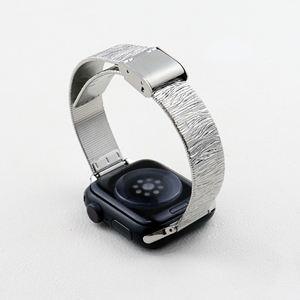 Adecuado para la correa de reloj de metal ondulado <span class=keywords><strong>Pictet</strong></span> de moda Ultra2/1 correa de reloj delgada de lujo serie de reloj 10 9 8 7 6 5 4 3 2 1 - Product Image 6