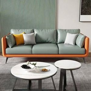 Canapé moderne minimaliste pour le salon, avec tissu doux et décoration intérieure élégante - Product Image 1