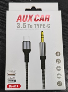 <span class=keywords><strong>Cable</strong></span> AUX Tipo C Macho a Macho de 3.5mm <span class=keywords><strong>con</strong></span> Cubierta de Nailon Trenzado, Conductor de Cobre Desnudo, Sonido sin Pérdidas para <span class=keywords><strong>iPhone</strong></span> 15/Android, Estéreo para Auto - Product Image 6
