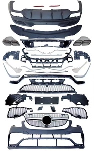 Kits de carrosserie GLE Class C292 à GLE63 2013-2018 ans pour pare-chocs GLE Class C292 à GLE63 diffuseur de calandre avant et embouts de silencieux - Product Image 5