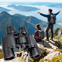 Télescope zoom haute définition 12X46 et jumelles d'extérieur pour adultes, étanches jusqu'à 1000 m, portables, avec revêtement de lentilles FMC