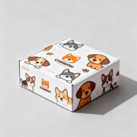 Boîtes d'emballage cadeaux pliables en papier kraft ondulé SP Aircraft, cartons de livraison de nourriture pour l'emballage de vêtements, carton d'expédition