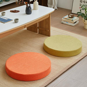 Juego de cojines de espuma estilo japonés, almohadilla de algodón de color sólido para arrodillarse en el suelo, para usar con silla de meditación. - Product Image 4