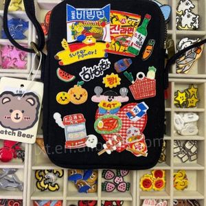 Custom Hot-selling Embroidered Heat <b>Transfer</b> Iron-On Patches & Stickers for Clothing Accessories Hats Bags Shoes - Product Image 6