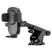 Support multifonctionnel rotatif et rétractable à 360 degrés pour téléphone de voiture, support pour tableau de bord et support pour la maison ou le bureau.