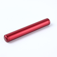 Tubes à cigarettes en aluminium de haute qualité, nouvelle version améliorée, tubes métalliques de voyage, logo OEM pour accessoires de fumeurs