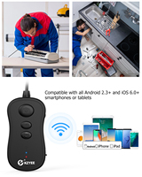 Caméra d'inspection endoscopique WiFi professionnelle, endoscope étanche 1080P 6500K, scanner 5.5mm pour PC, endoscope HD