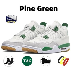 Baskets décontractées respirantes Rétro 4s Unisexe Classiques Streetwear Chaussures de basketball en gros Livraison directe Bred Reimagined - Product Image 2