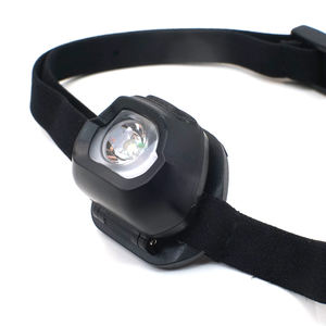 Lampe frontale LED mini 14 lumens, faisceau réglable, inclinaison à 90°, étanche, fonctionne sur piles, autonomie 8-16h, portable - Vente en gros usine - Product Image 2