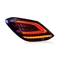 SJC lámpara trasera LED para Mercedes Benz Clase C W205 luces traseras 2007-2014 luces traseras sistema de luces diurnas de freno de giro para Benz w205