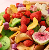 Fruits Lyophilisés en Mélange, Conditionnement en Vrac, Snacks Sains pour la Pâtisserie, avec Préservation FD
