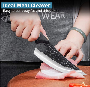 Couteaux à désosser le bétail en gros, abattoir de bétail, <span class=keywords><strong>boucherie</strong></span>, couteau de boucher incurvé pour l'abattage - Product Image 4